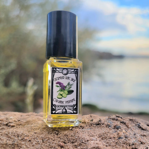 Cucumber Lilac Sage Organic Perfume