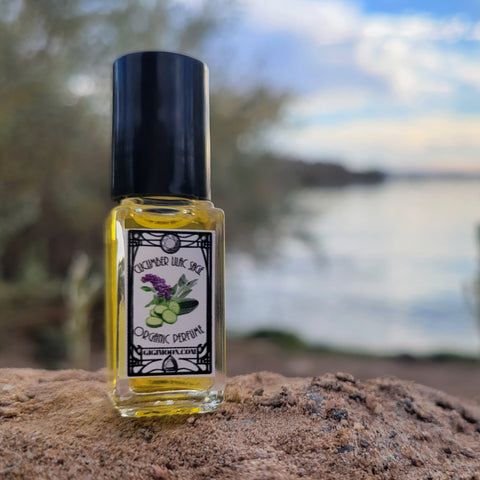 Cucumber Lilac Sage Organic Perfume