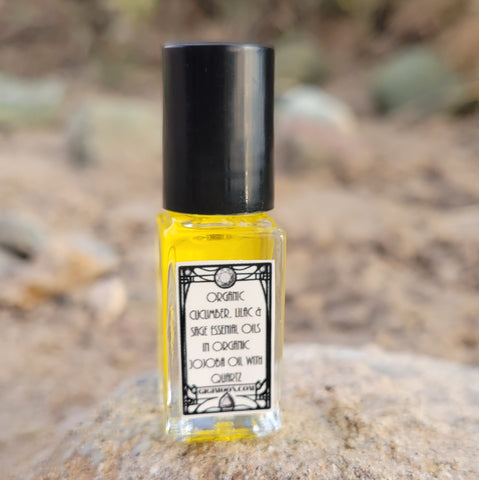 Cucumber Lilac Sage Organic Perfume