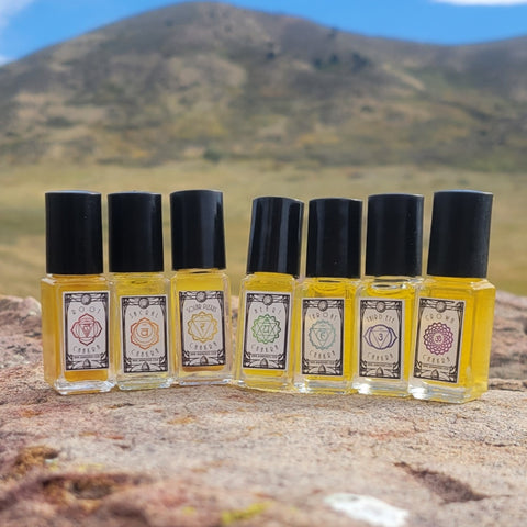 Chakra Perfume Set of All 7
