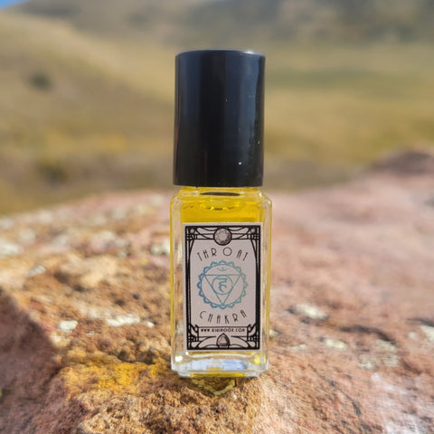 Throat Chakra Unisex Organic Perfume