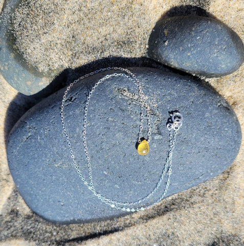 Heliodor Sterling Silver Necklace