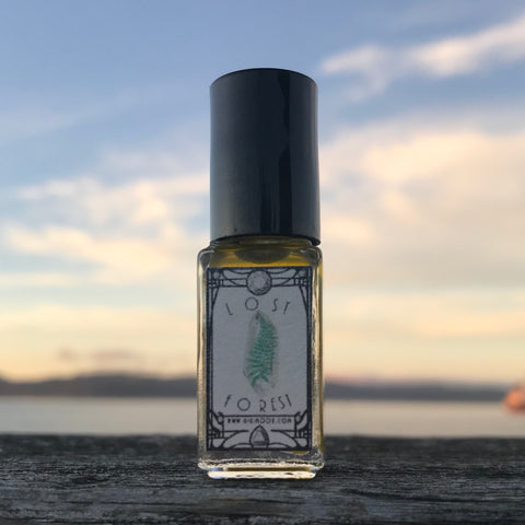 Lost Forest Organic Essential Oil Gemstone Perfume