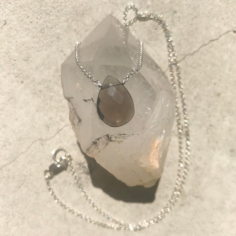 Smoky Quartz Necklace