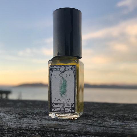Lost Forest Organic Essential Oil Gemstone Perfume